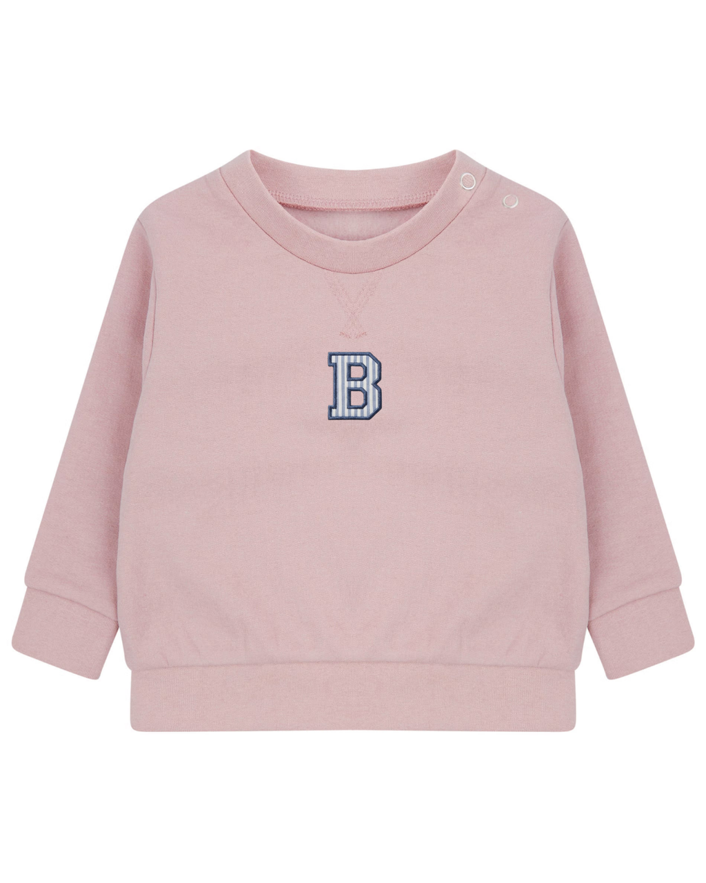 Sudadera personalizada Inicial mini rosa
