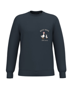 Sudadera Unisex personalizada Mamá Pato Azul marino