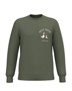 Sudadera Unisex personalizada Mamá Pato Kaki