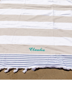 Toalla Begur Personalizada Beige