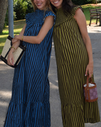 Vestido Jazmin Brown Stripes