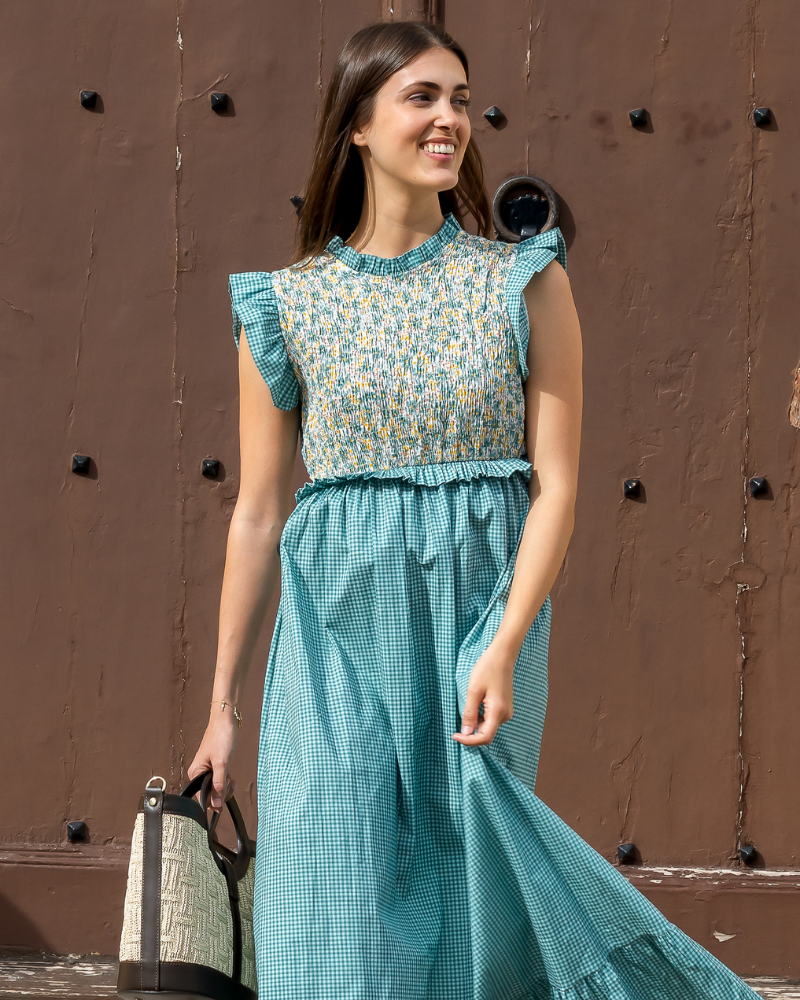 Vestido Magnolia green
