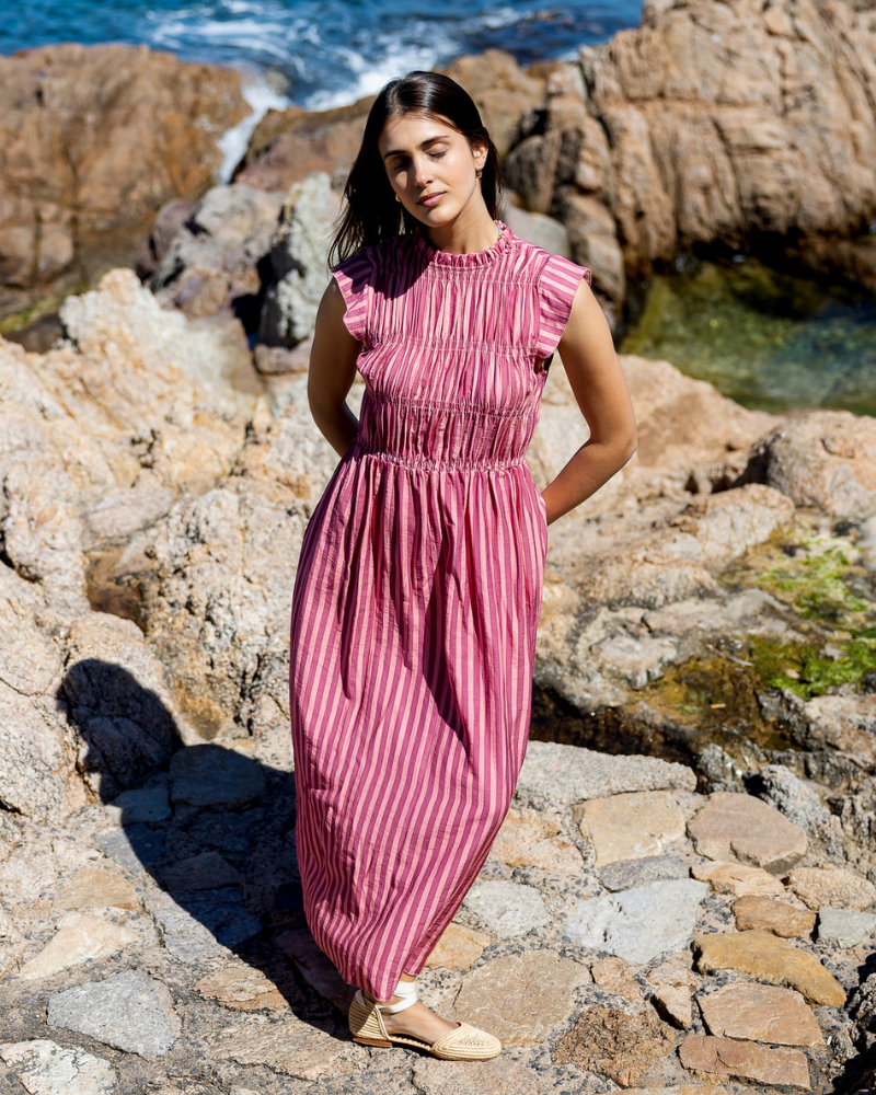 Vestido Pink stripes
