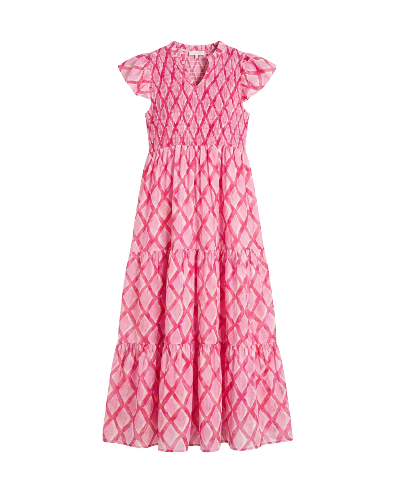 Vestido rombe pink