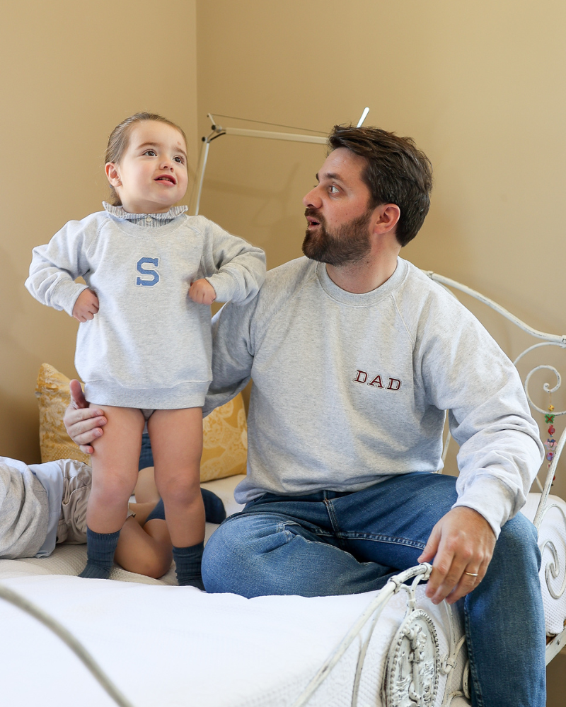 Sudadera personalizada iniciales gruesas