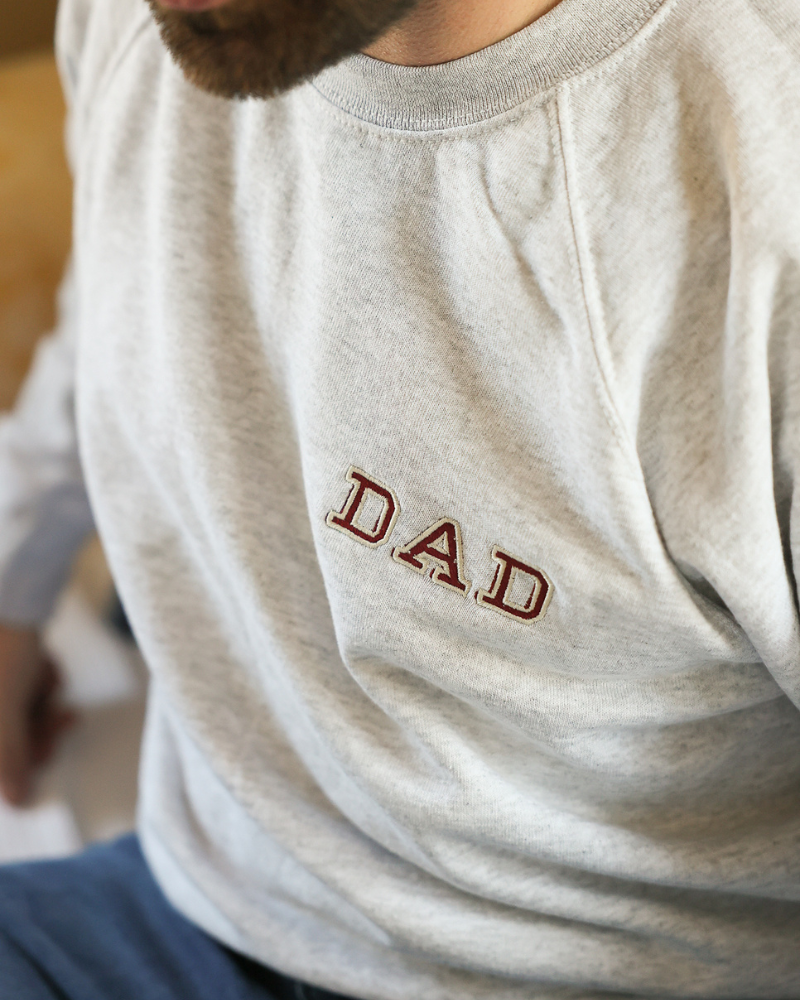 Pack Sudadera personalizada adulto + niño inicial grande