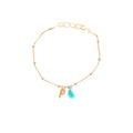 PULSERA SIMPLE GOLD INICIAL