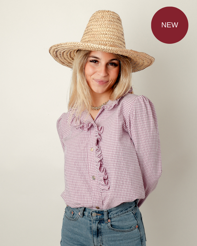 Camisa Hortensia Rosa