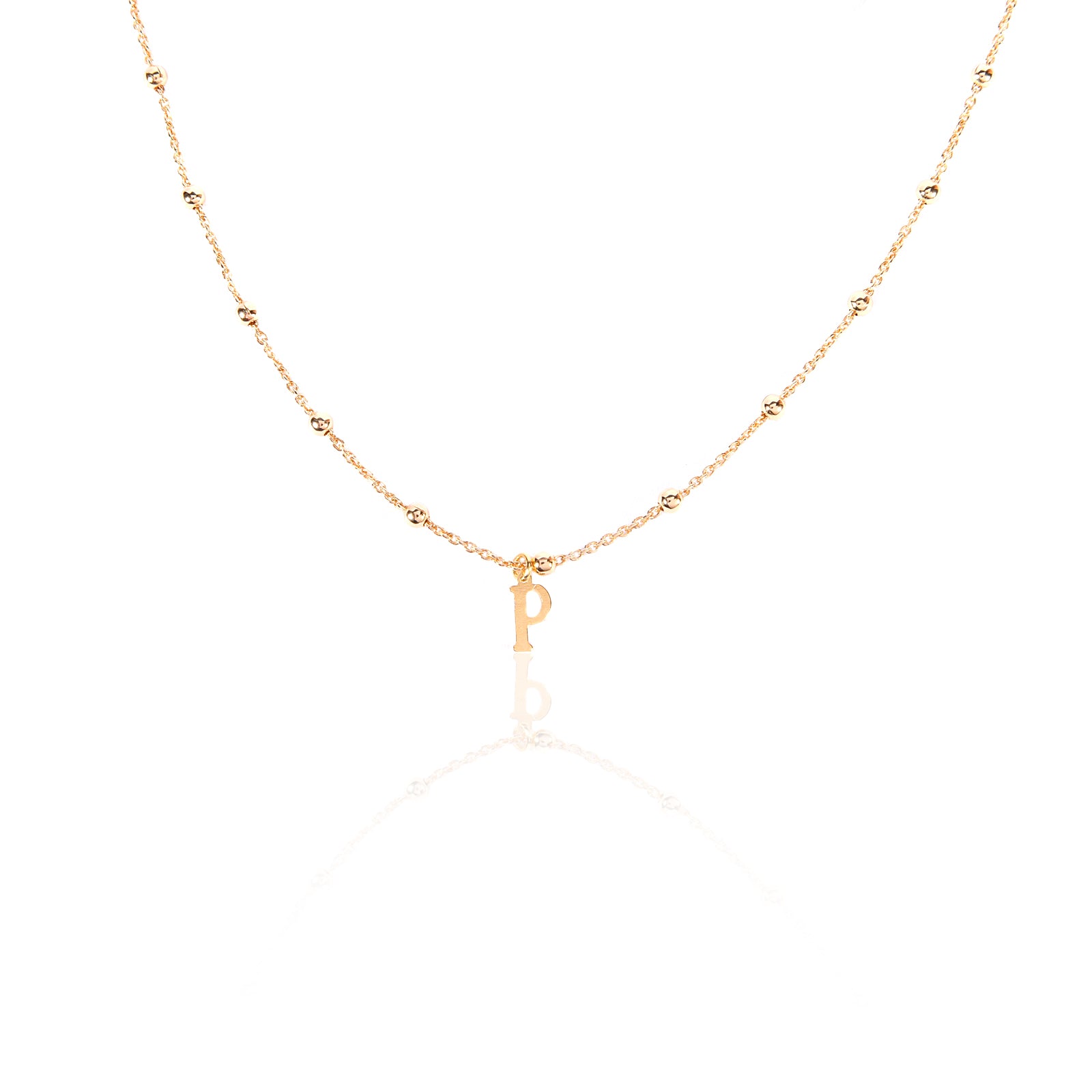COLLAR SIMPLE GOLD INICIAL