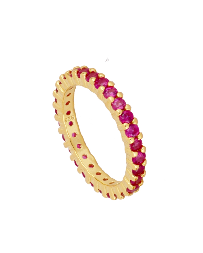 Anillo Shine Rubí