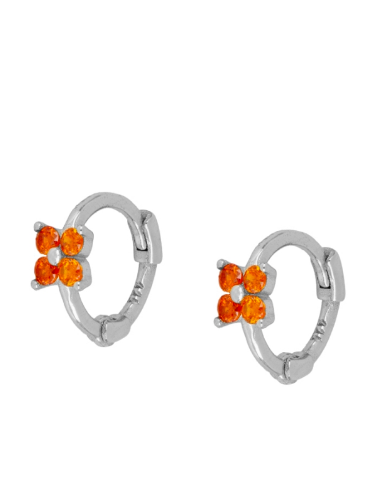 Pendientes mini Spring Colors Silver (elige tu color favorito)