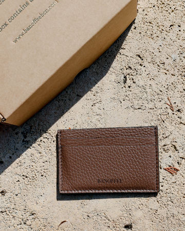 Leather card holder