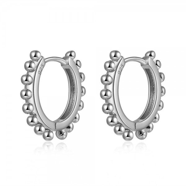 PENDIENTES MAXI BALLS SILVER