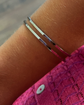 Pulsera Double Acero Silver
