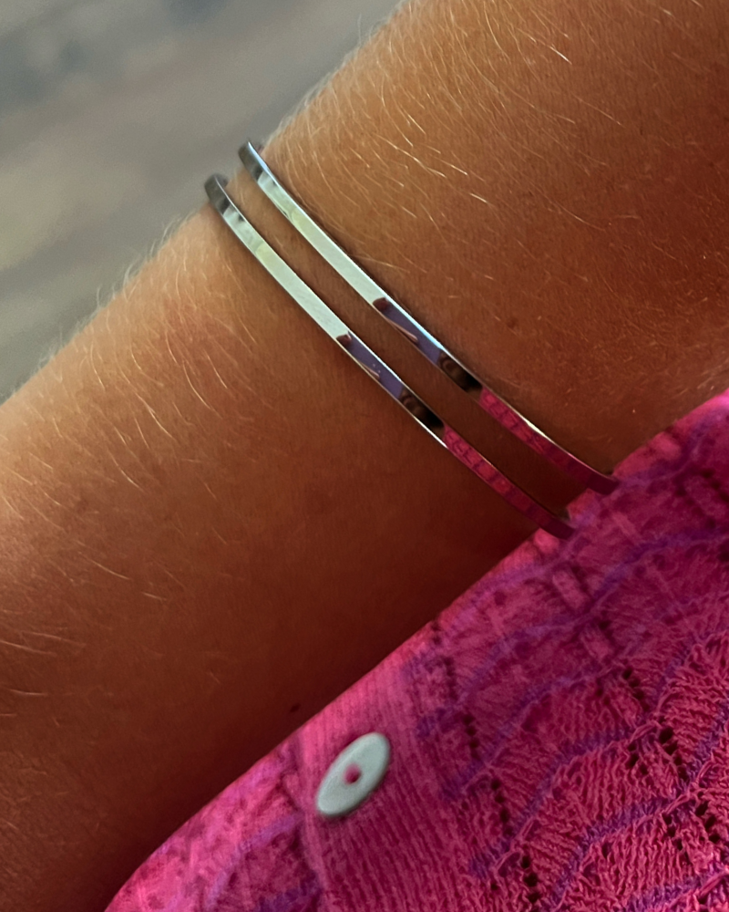 Pulsera Double Acero Silver