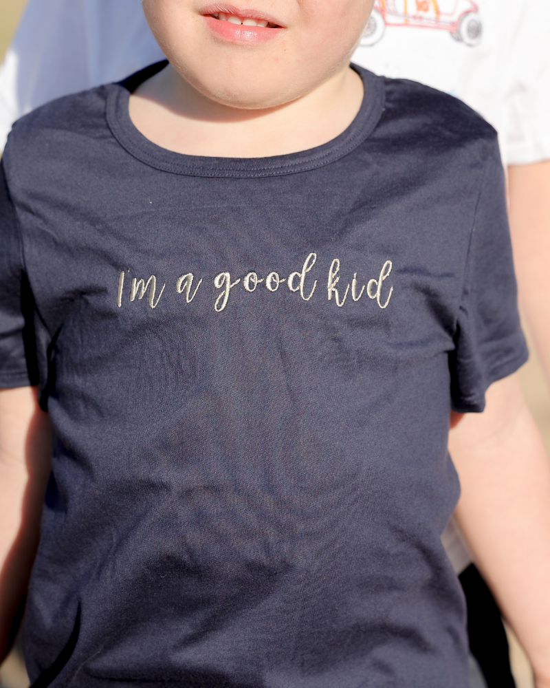 Camiseta personalizada frase niño (3M a 14 años)