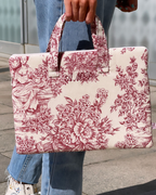 Funda personalizada Toile de jouy con asas