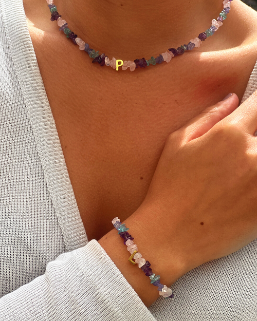 Collar Always mineral irregular