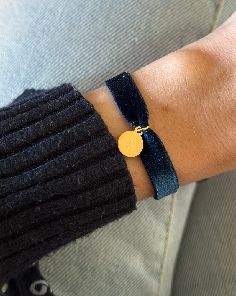 Pulsera Velvet Initial