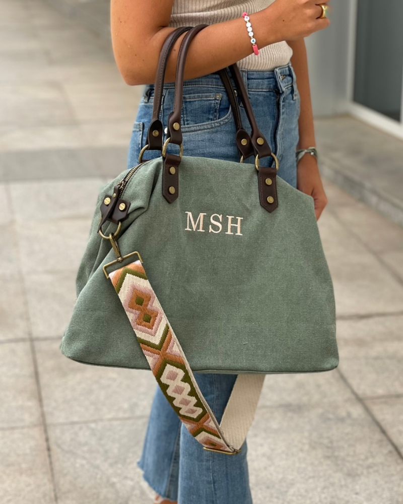 Bolso Federica Kaki