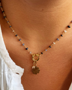 Collar Bella Azul Rondelle