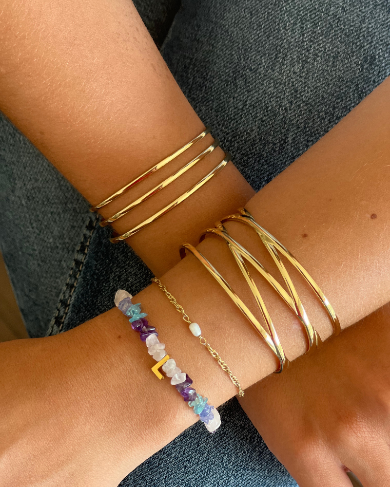 Pulsera Triple Acero