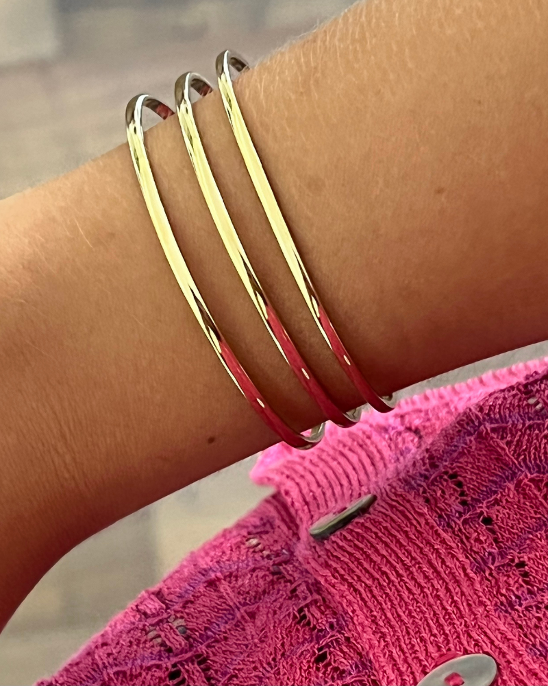 Pulsera Triple Acero