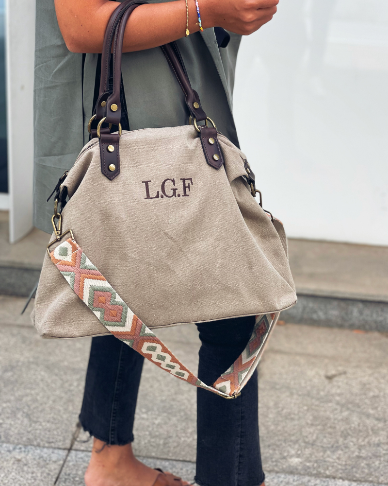 Bolso Federica Taupe