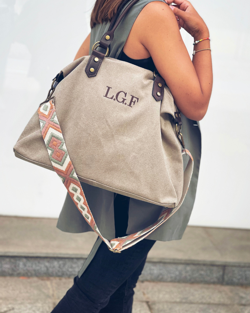 Bolso Federica Taupe