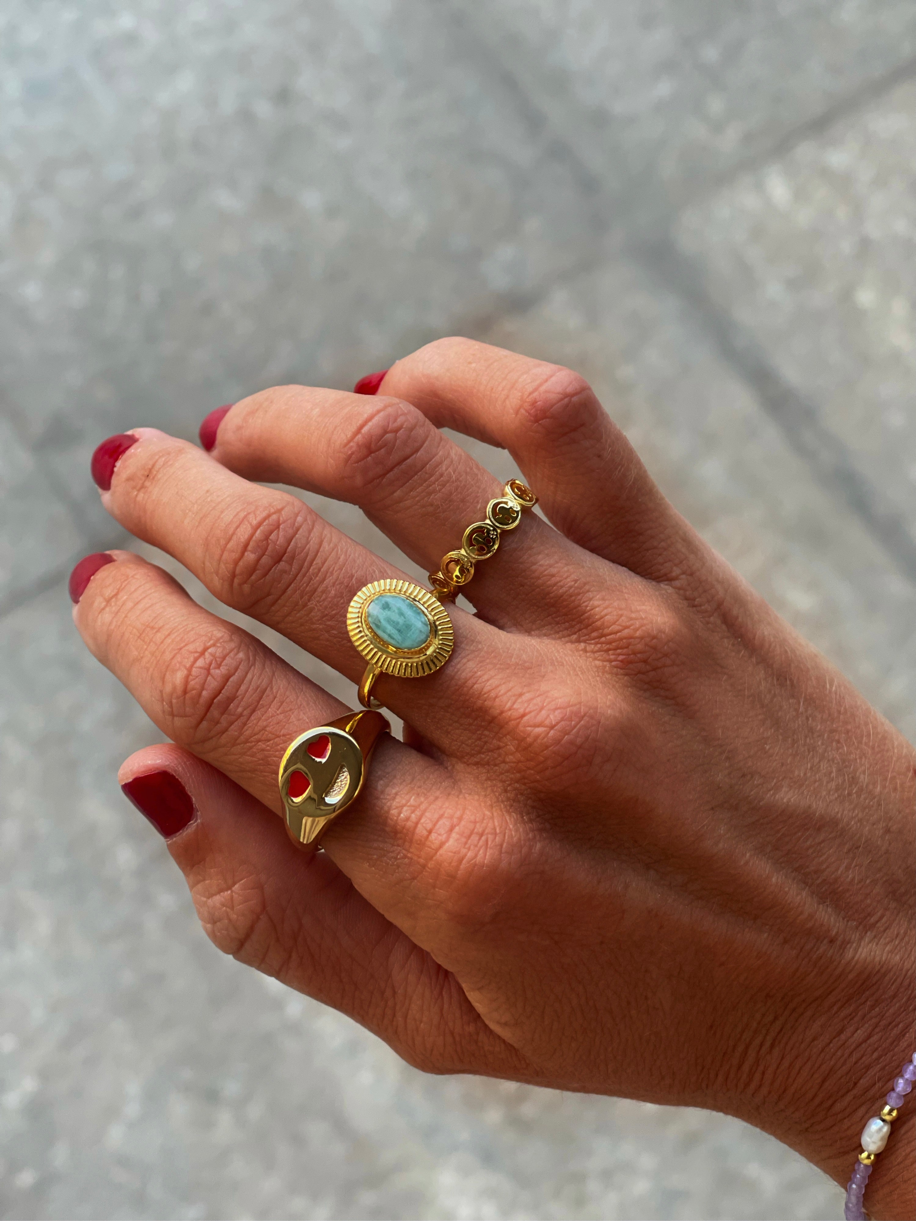 Anillo Smile Hearts