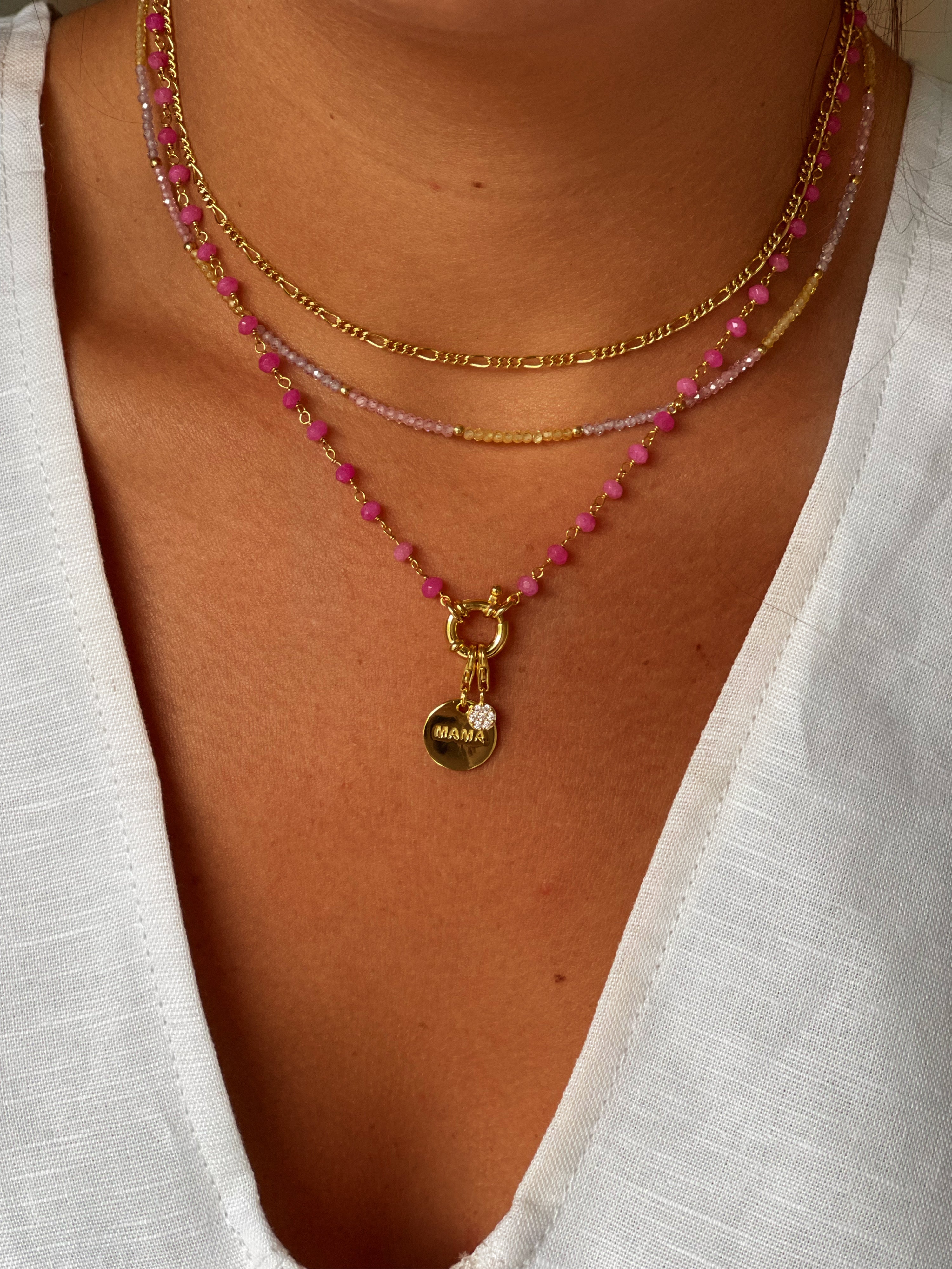 Collar Bella Fucsia