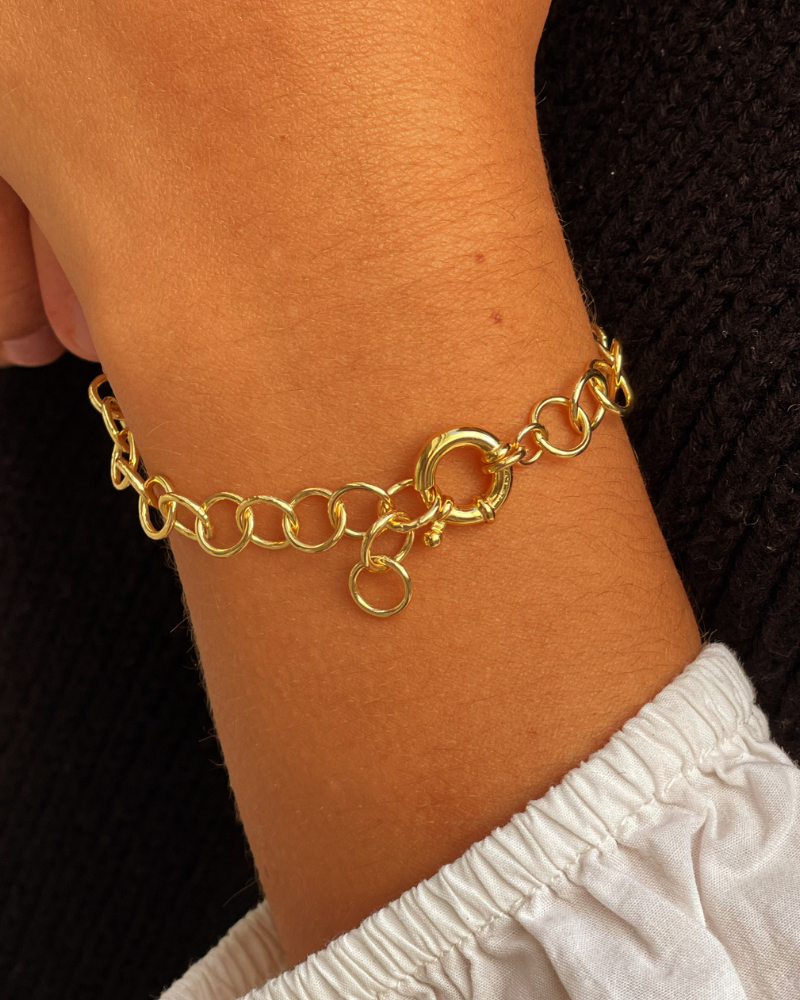Eternity big chain bracelet