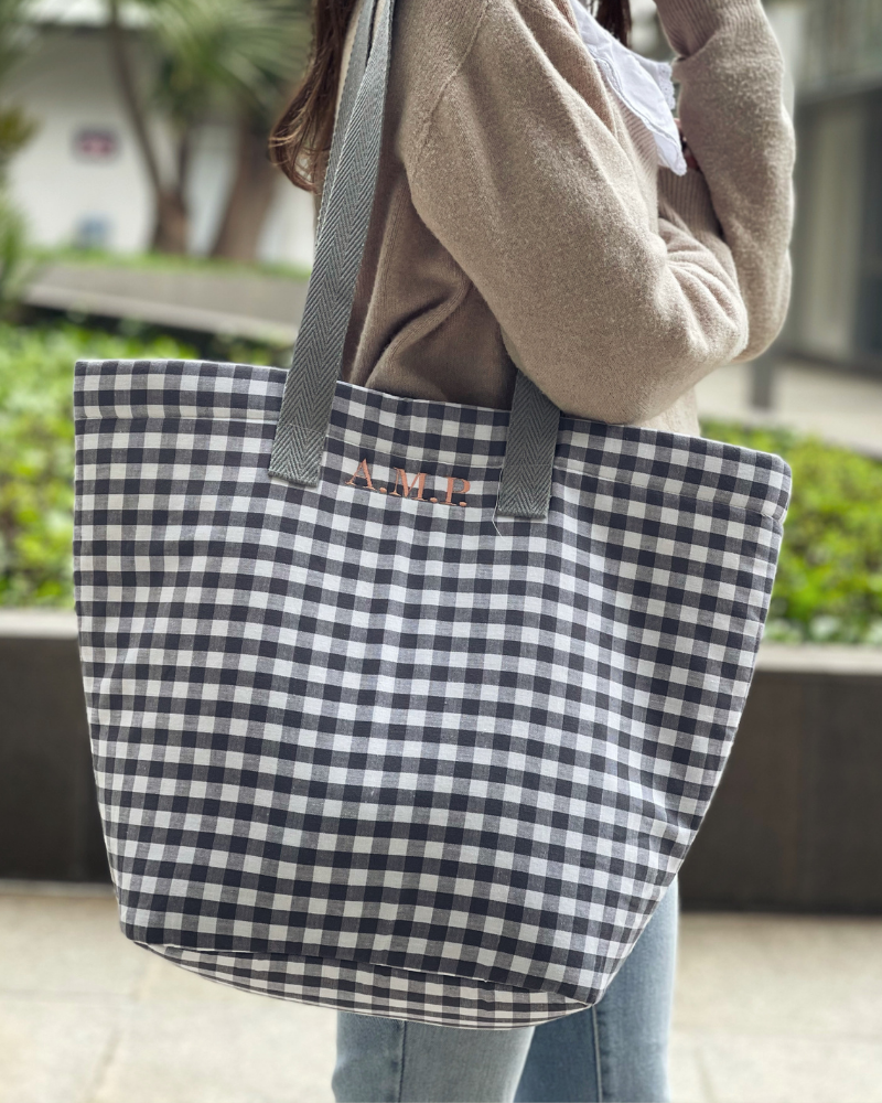 Bolso Vichy Grey