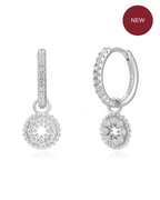 Pendientes flor Ami Silver