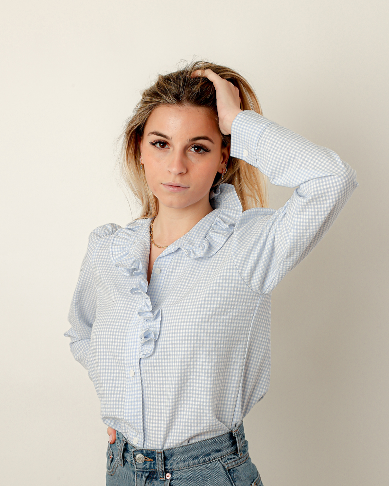 Camisa Hortensia Azul
