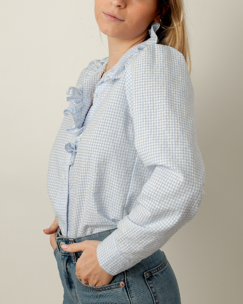 Camisa Hortensia Azul