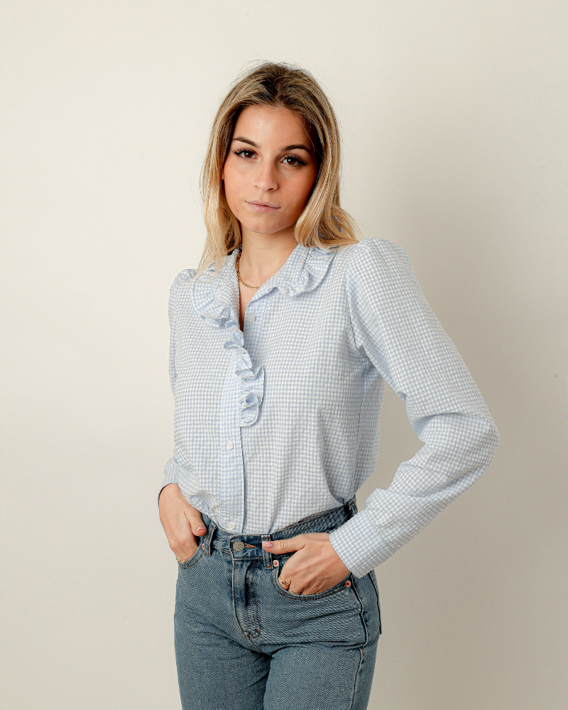 Camisa Hortensia Azul