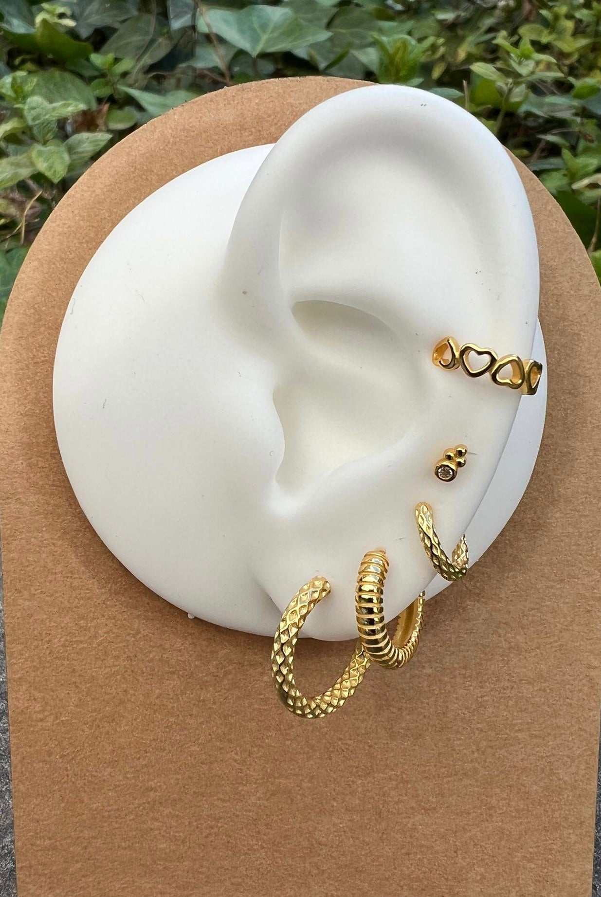 Pendientes Gusanillo Silver
