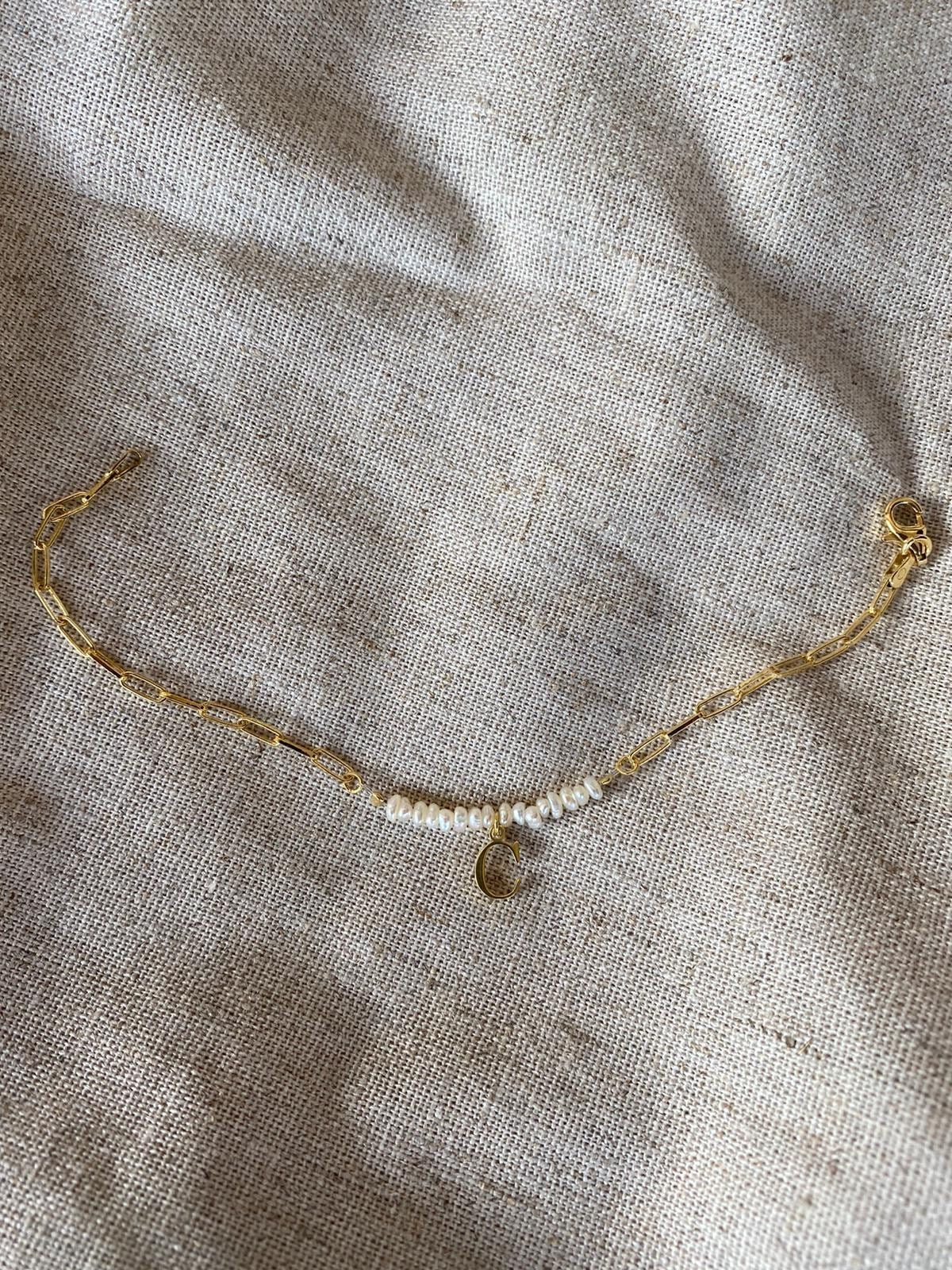 PULSERA CLASSIC INITIAL VINTAGE