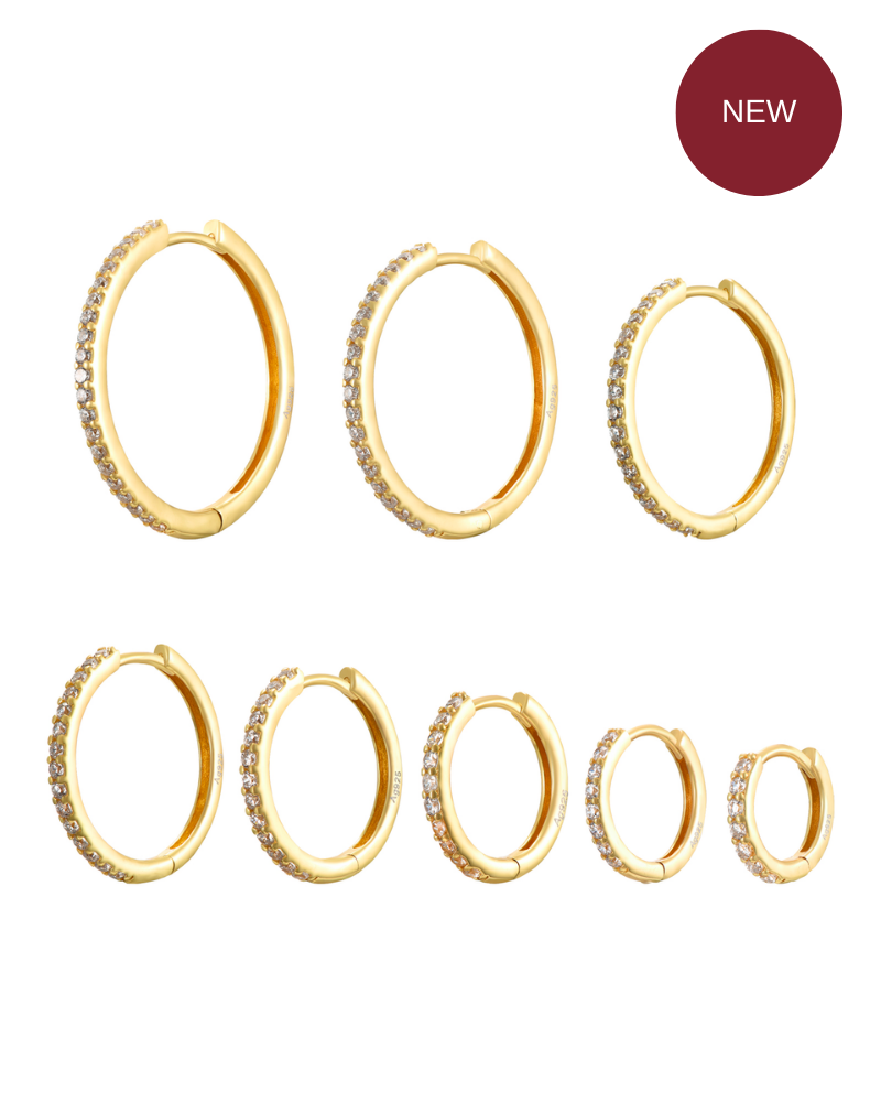 Pendientes shine slim
