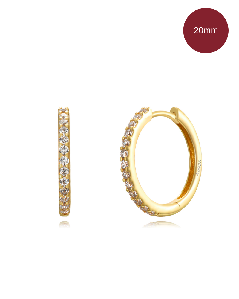 Pendientes shine slim