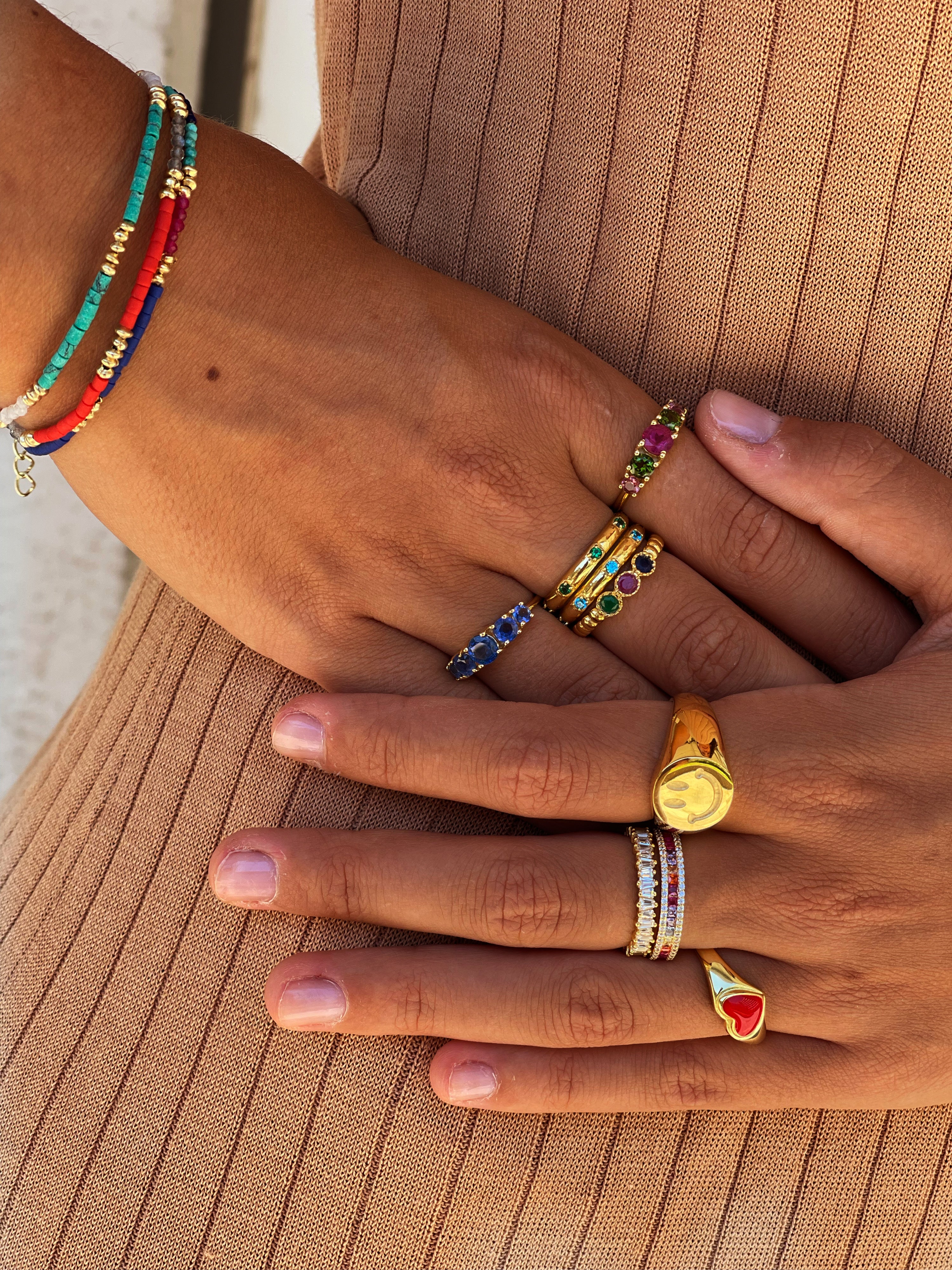 Anillo Posidonia Cianita.