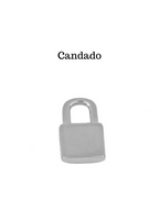 Padlock charm