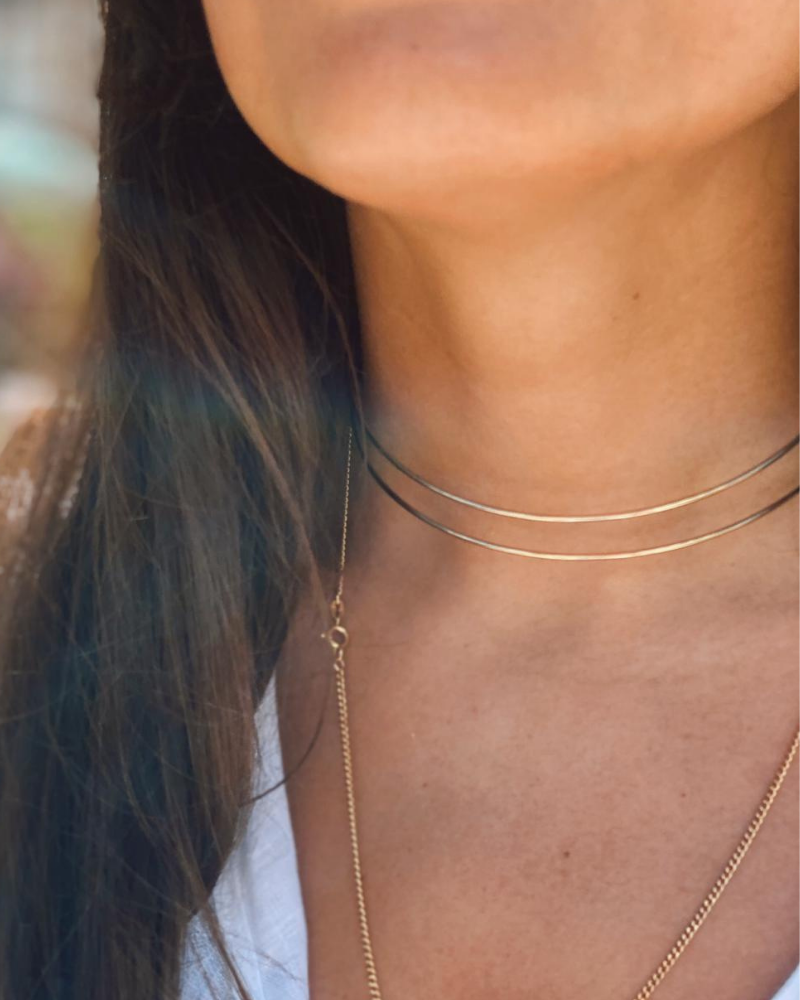 Chocker Double Acero