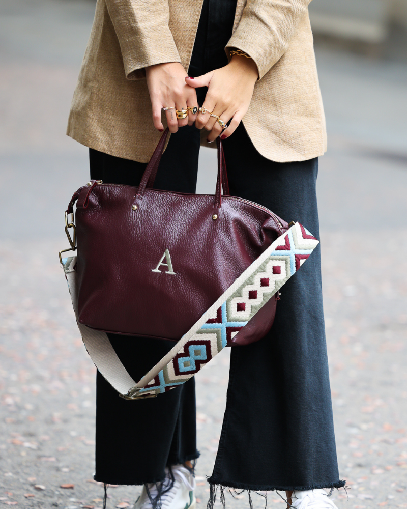 Bolso Catalina Granate