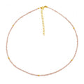 PINK OPAL MINERAL CHOCKER