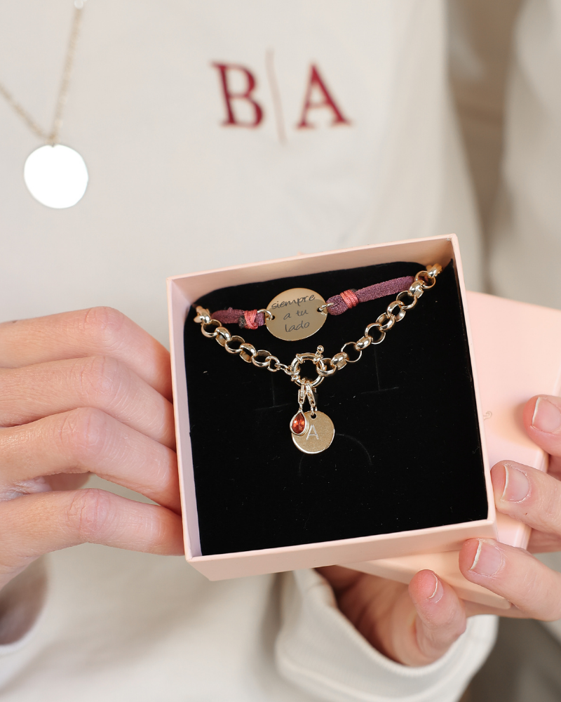 Pulsera Eternity big chain Grabada