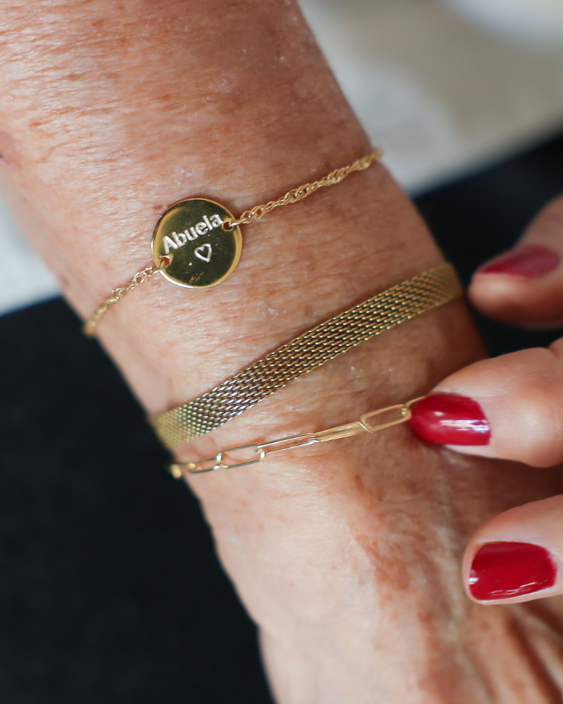 Pulsera grabado Abuela