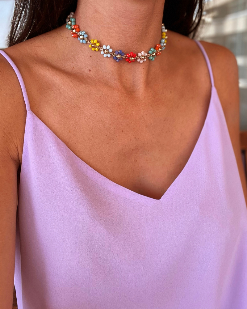 Choker spring Multicolor