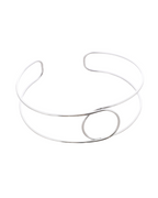 Chocker Nudo Acero Silver